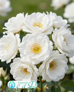 Роза "ВАЙТ ФЕЙРИ"